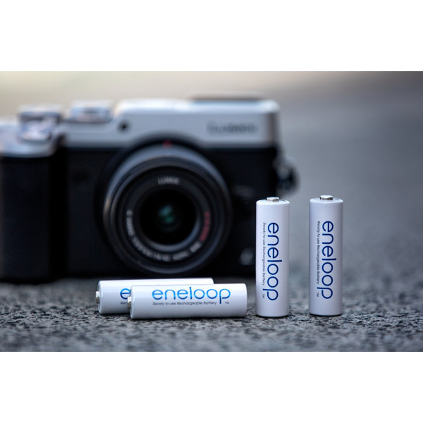 Аккумулятор Panasonic Eneloop AA 1900 4BP mAh NI-MH+case